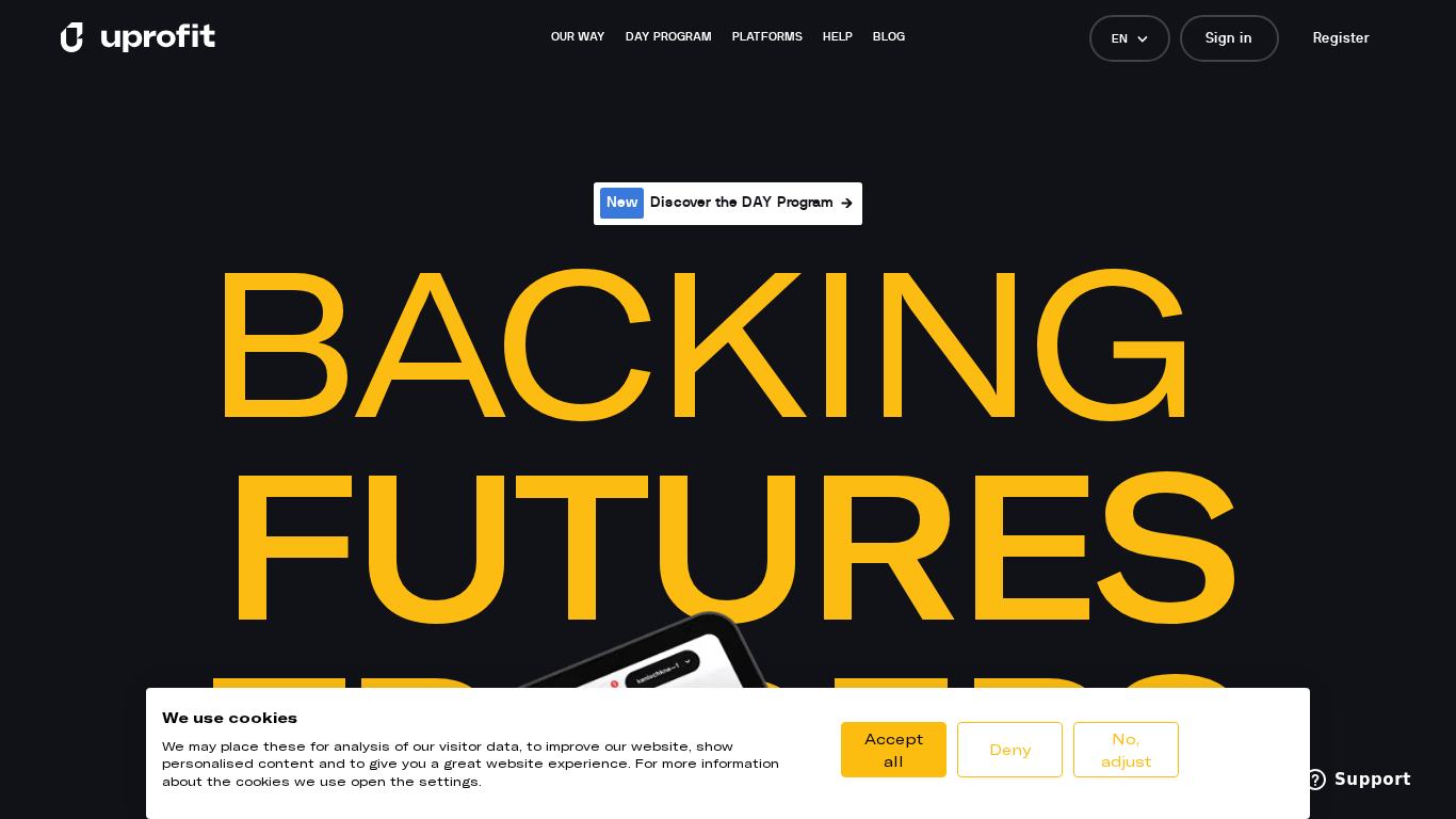 Programme d’affiliation Uprofit Trader