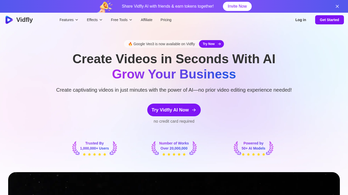 Programme d'affiliation Vidfly