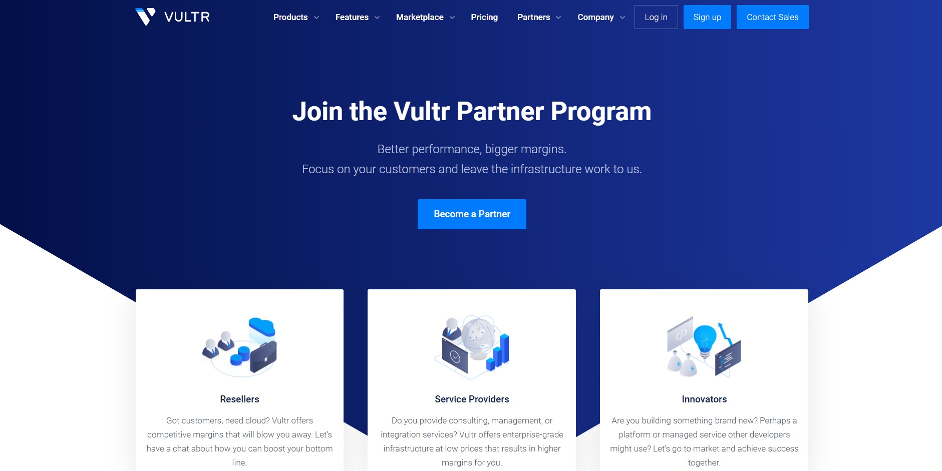 Programme d'affiliation Vultr