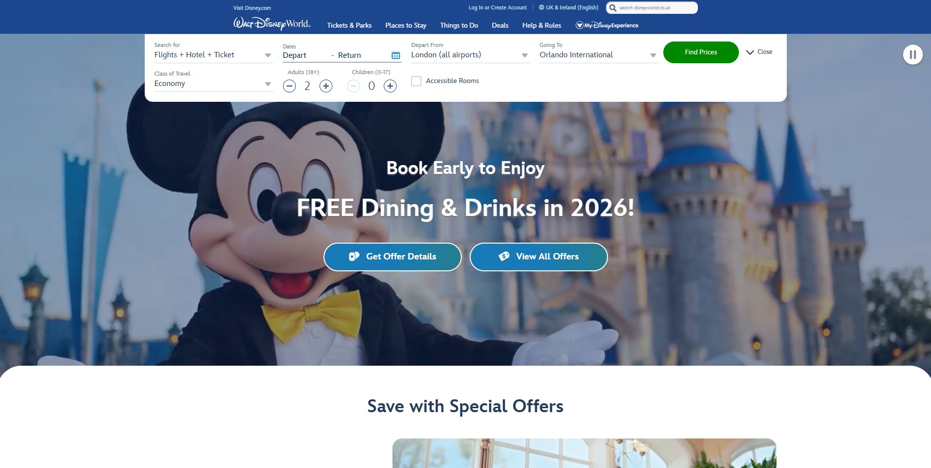 Programme d'affiliation Walt Disney World