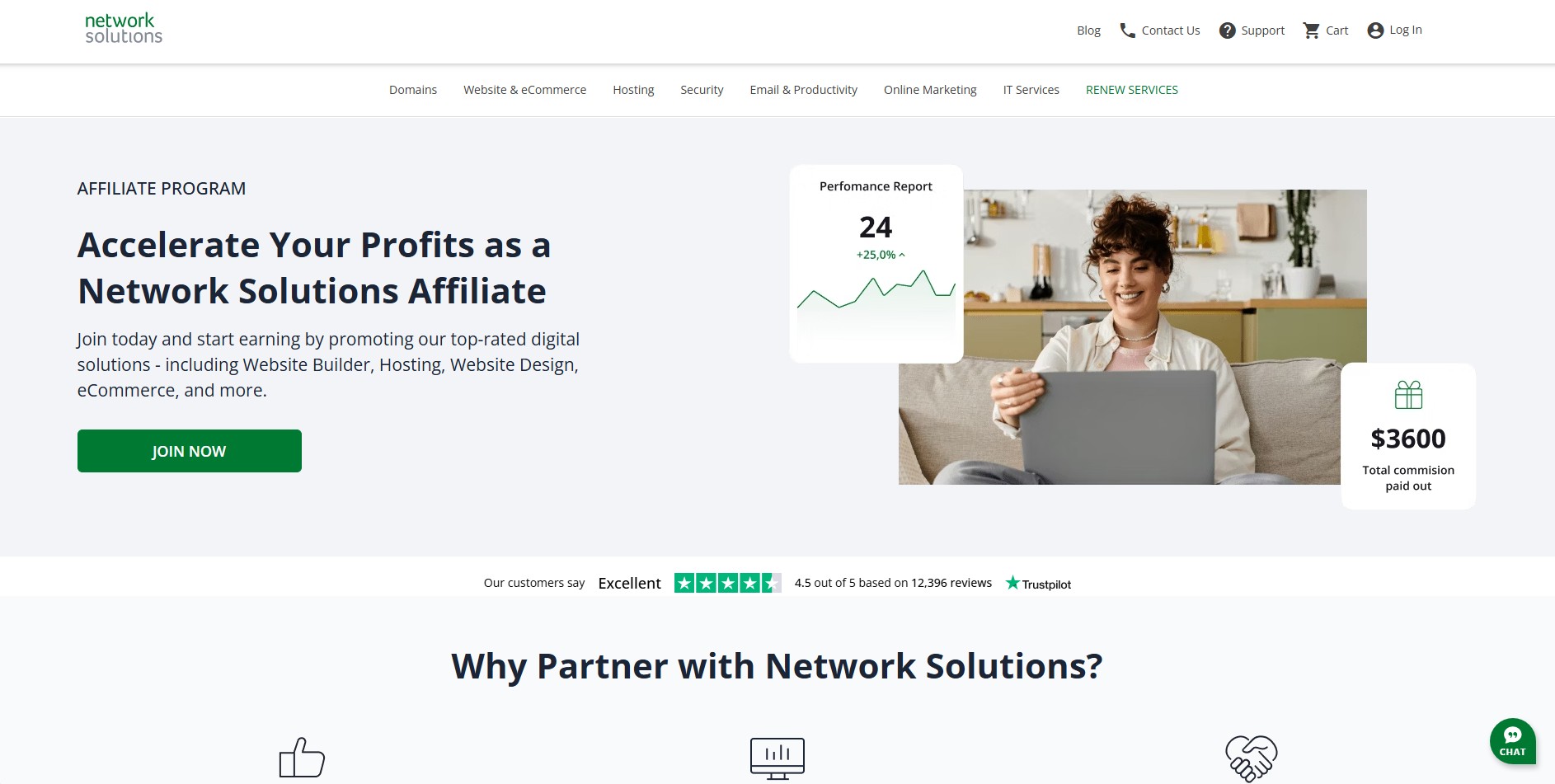 Programme d'affiliation Web.com