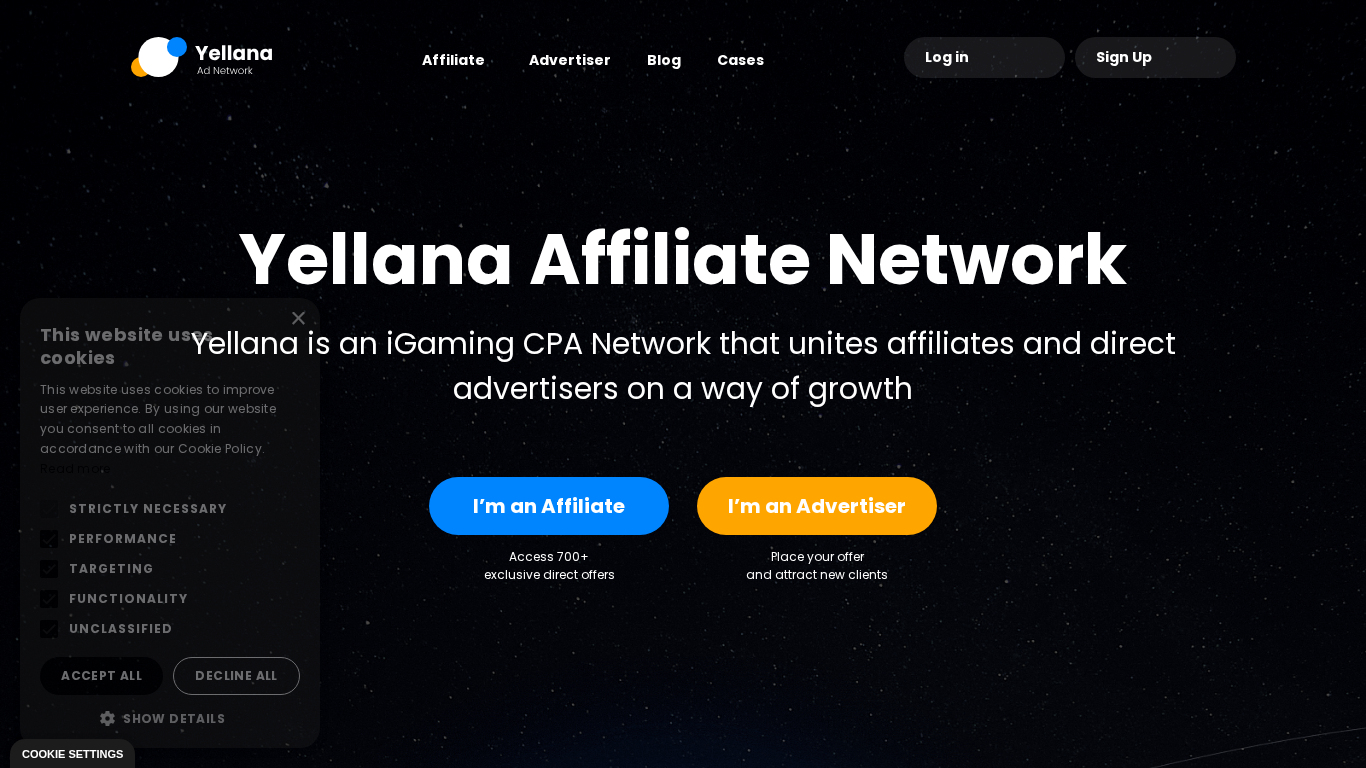 Programme d'affiliation Yellana