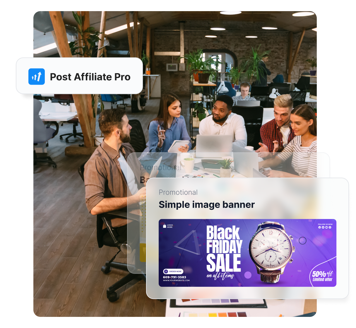Une illustration graphique montrant l'atteinte des objectifs de vente.