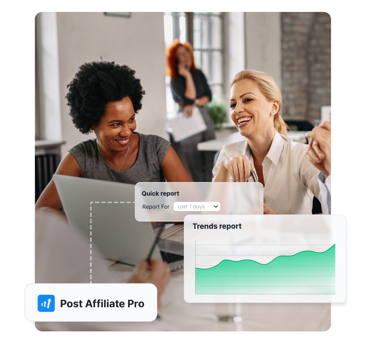 Rapports en temps réel avec Post Affiliate Pro.