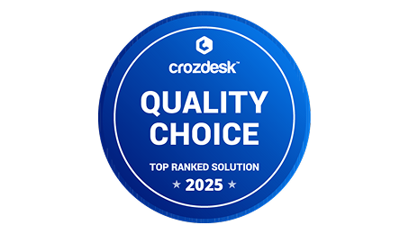 Récompenses Post Affiliate Pro : Crozdesk Quality choice 2025