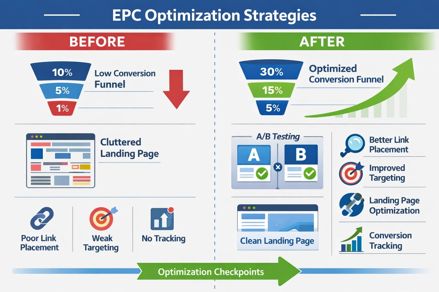 Stratégies d’optimisation EPC avant/après