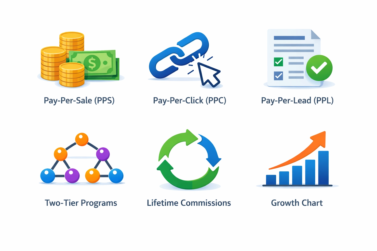 Modèles de paiement d'affiliation pour votre programme