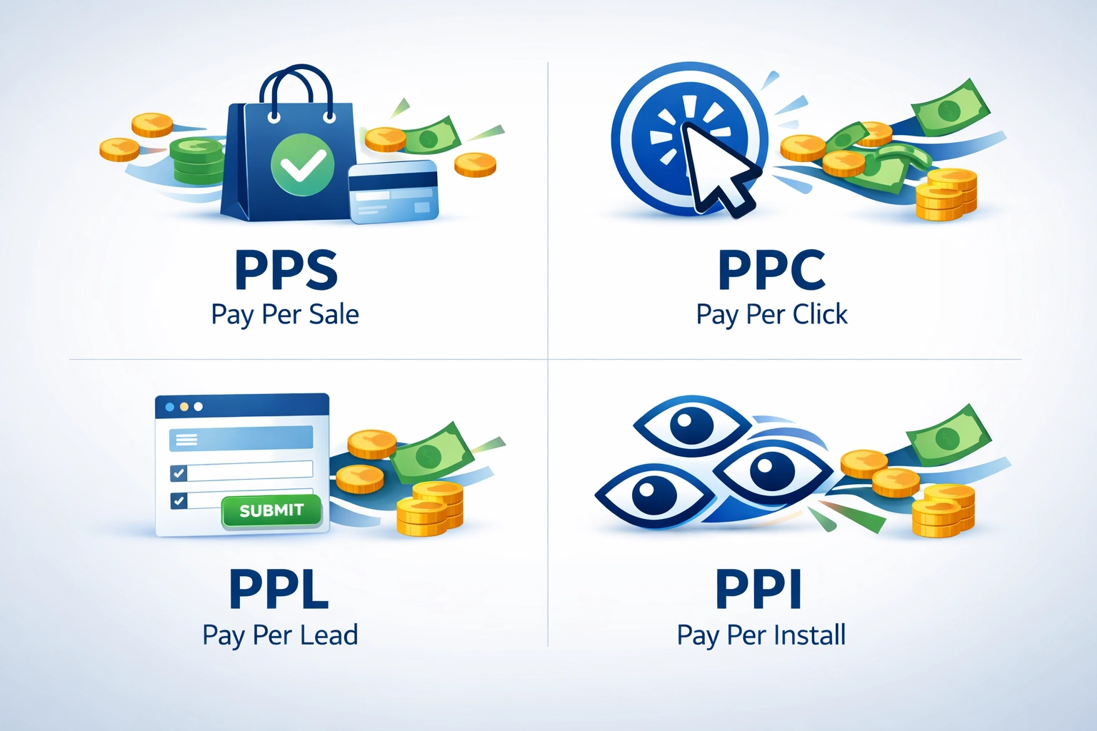 Comparaison des modèles de rémunération des affiliés