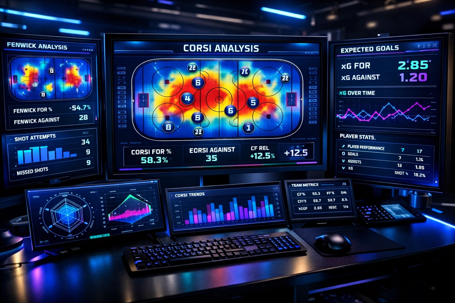 Advanced Hockey Analytics Dashboard