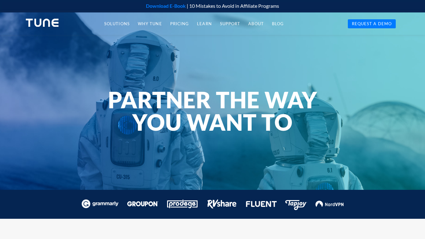 Plateforme marketing cross-canal Tune