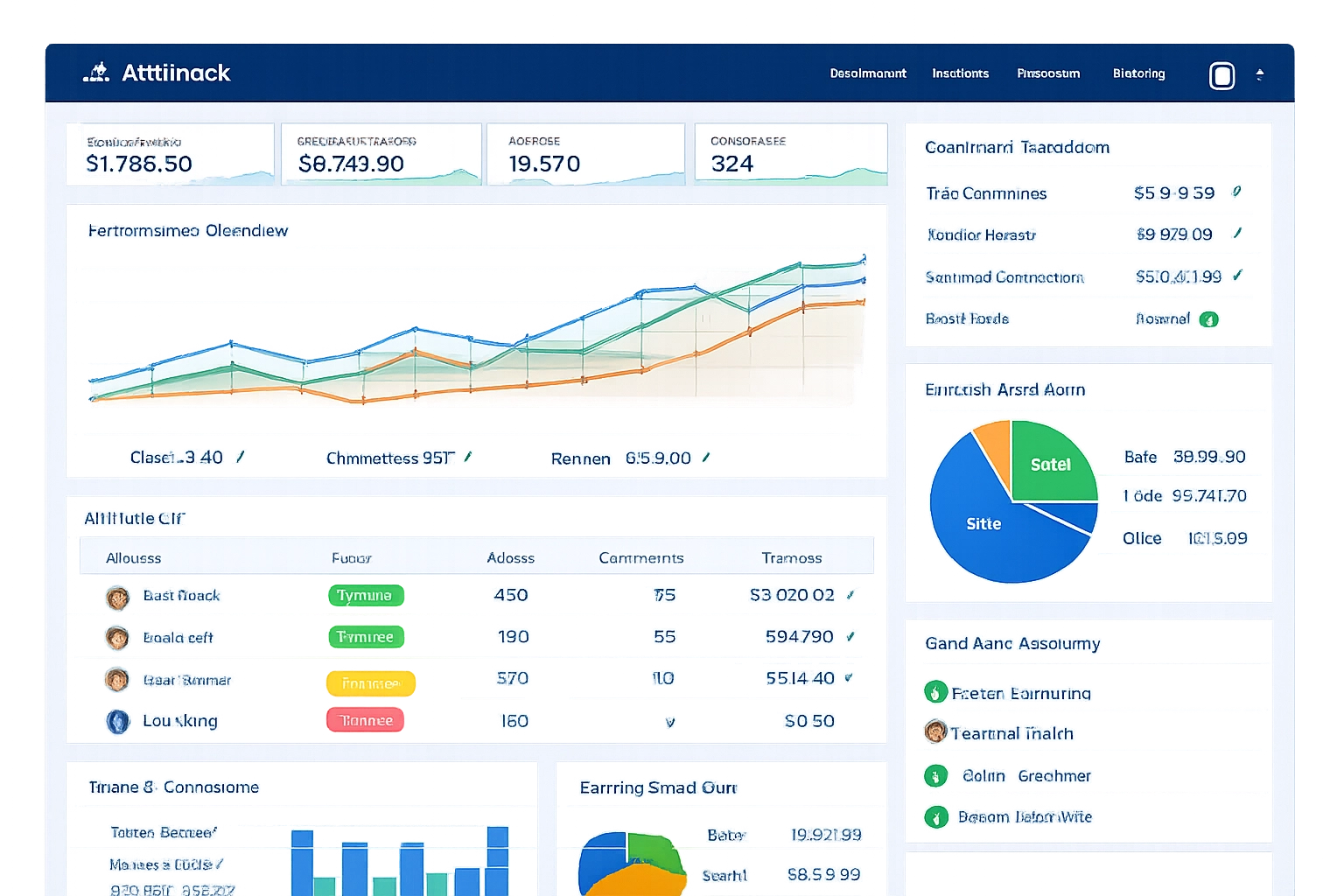 Tableau de bord PostAffiliatePro montrant le suivi transparent des affiliés et la gestion des commissions