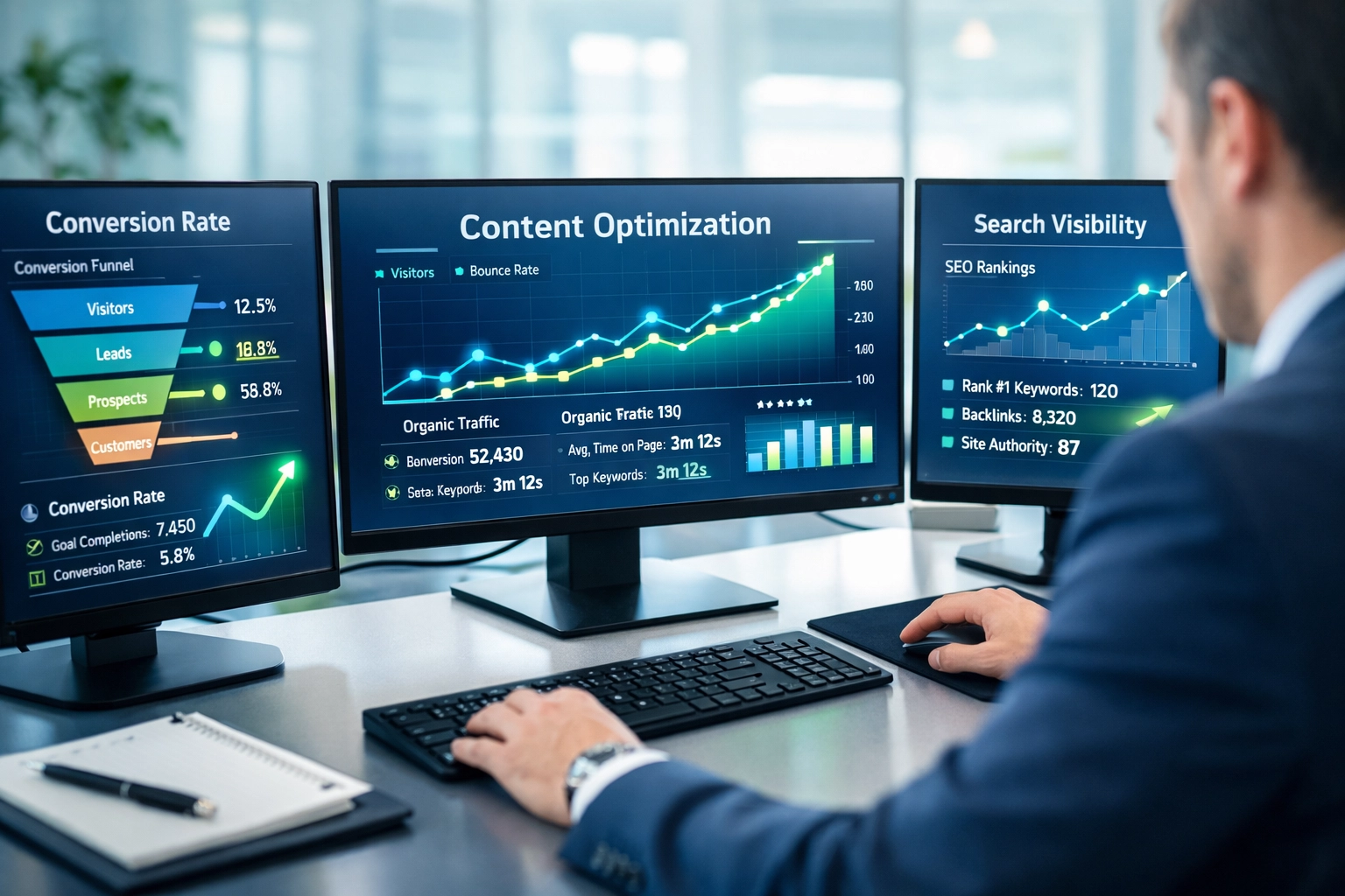 Optimisation du contenu : augmentez la visibilité, les prospects et les conversions de votre entreprise