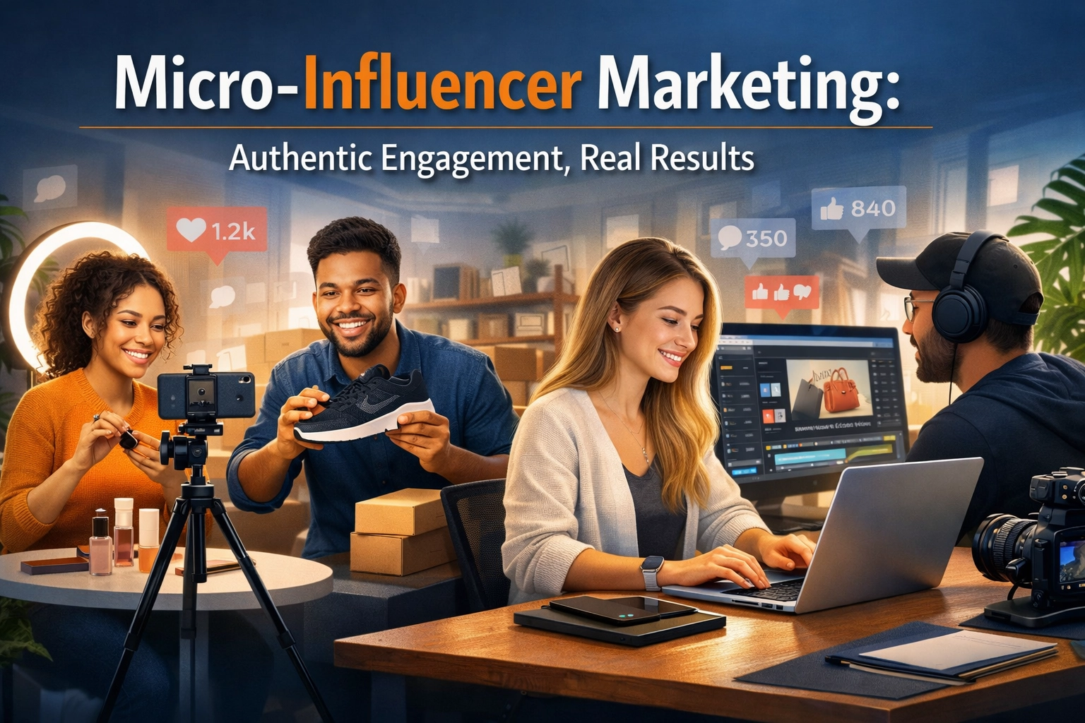 Les avantages de travailler avec des micro-influenceurs plutôt que des célébrités