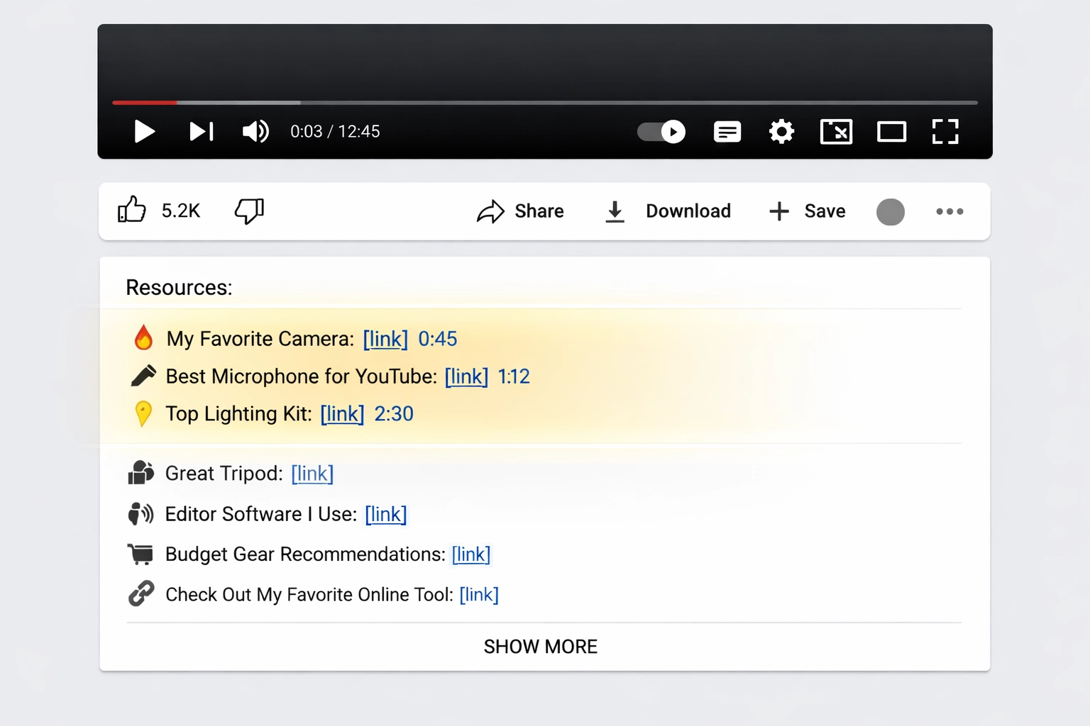Où placer les liens d’affiliation dans votre contenu YouTube