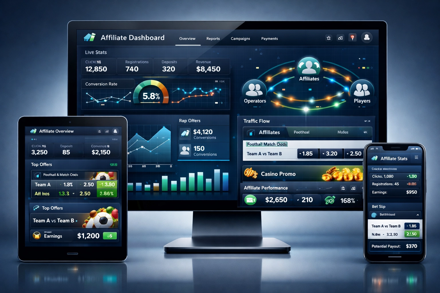 Plateforme MyAffiliates pour les paris sportifs : Guide utilisateur complet