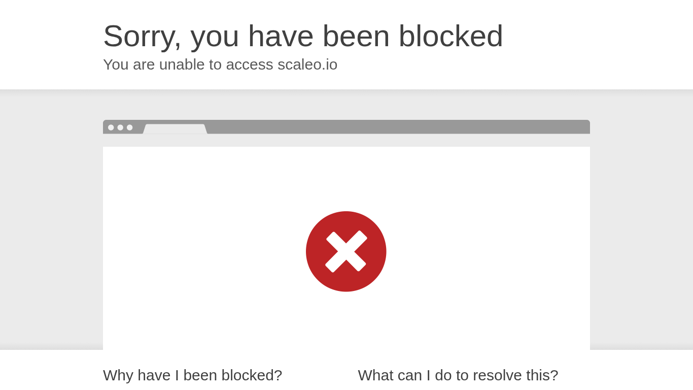 Page d'accueil du logiciel d'affiliation Scaleo