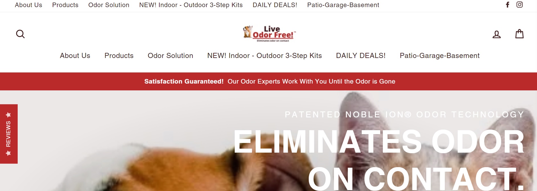 Live Pee Free website screenshot