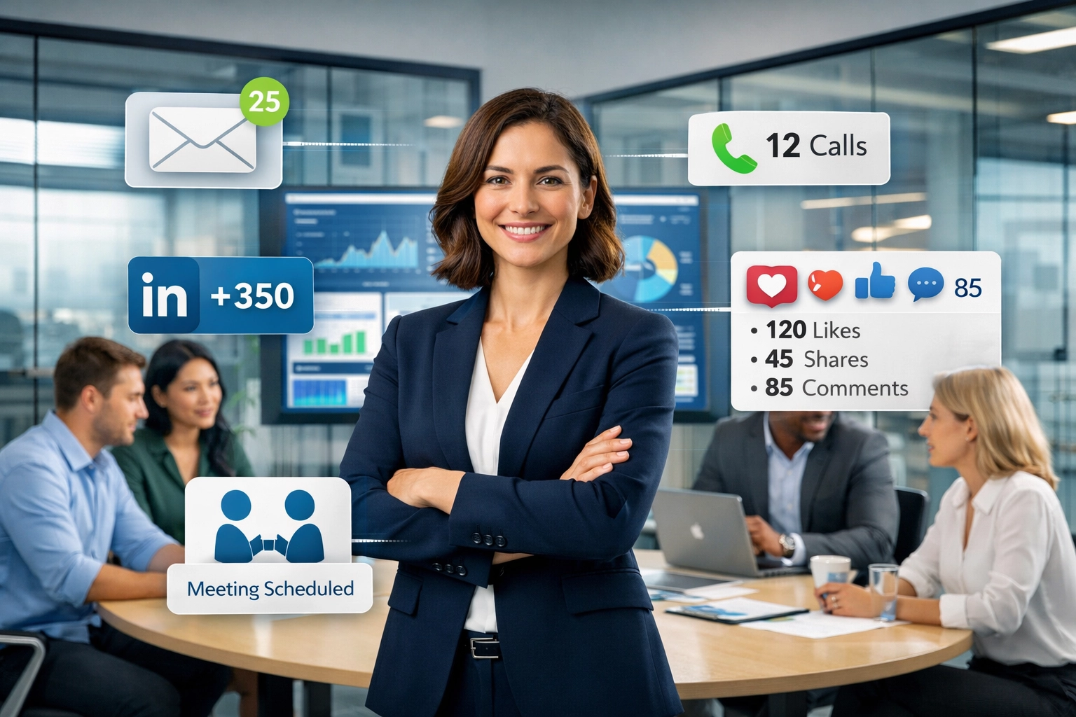 Stratégie de lead nurturing multicanal avec des points de contact de communication variés