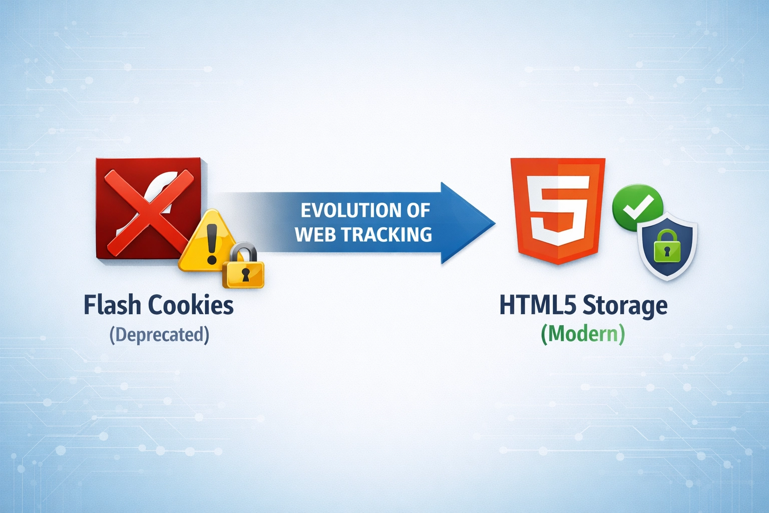 Évolution des cookies Flash vers le tracking HTML5