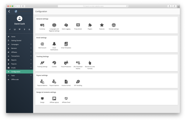 Configuration Post Affiliate Pro