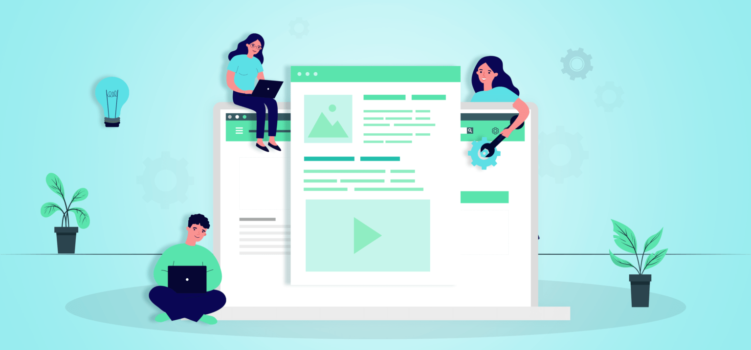 Illustration de contenu visuel