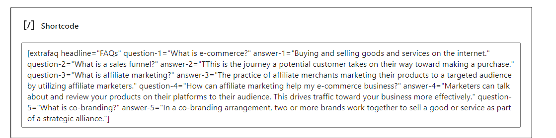 Exemple de FAQ Post Affiliate Pro