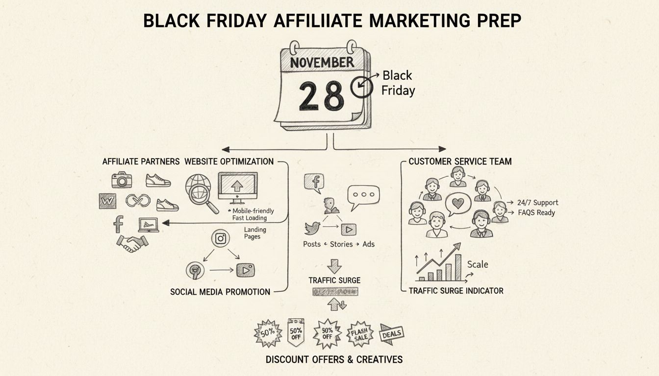 Black Friday : Guide complet de préparation pour le marketing d'affiliation