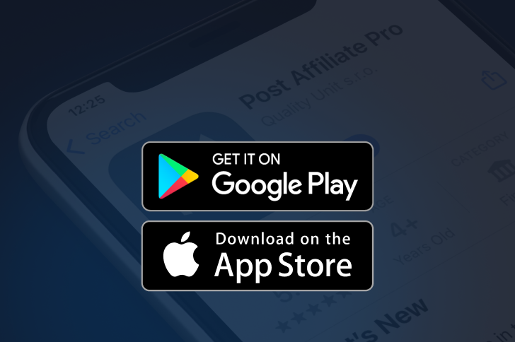 Gérez les programmes d'affiliation en déplacement. Téléchargez notre app.