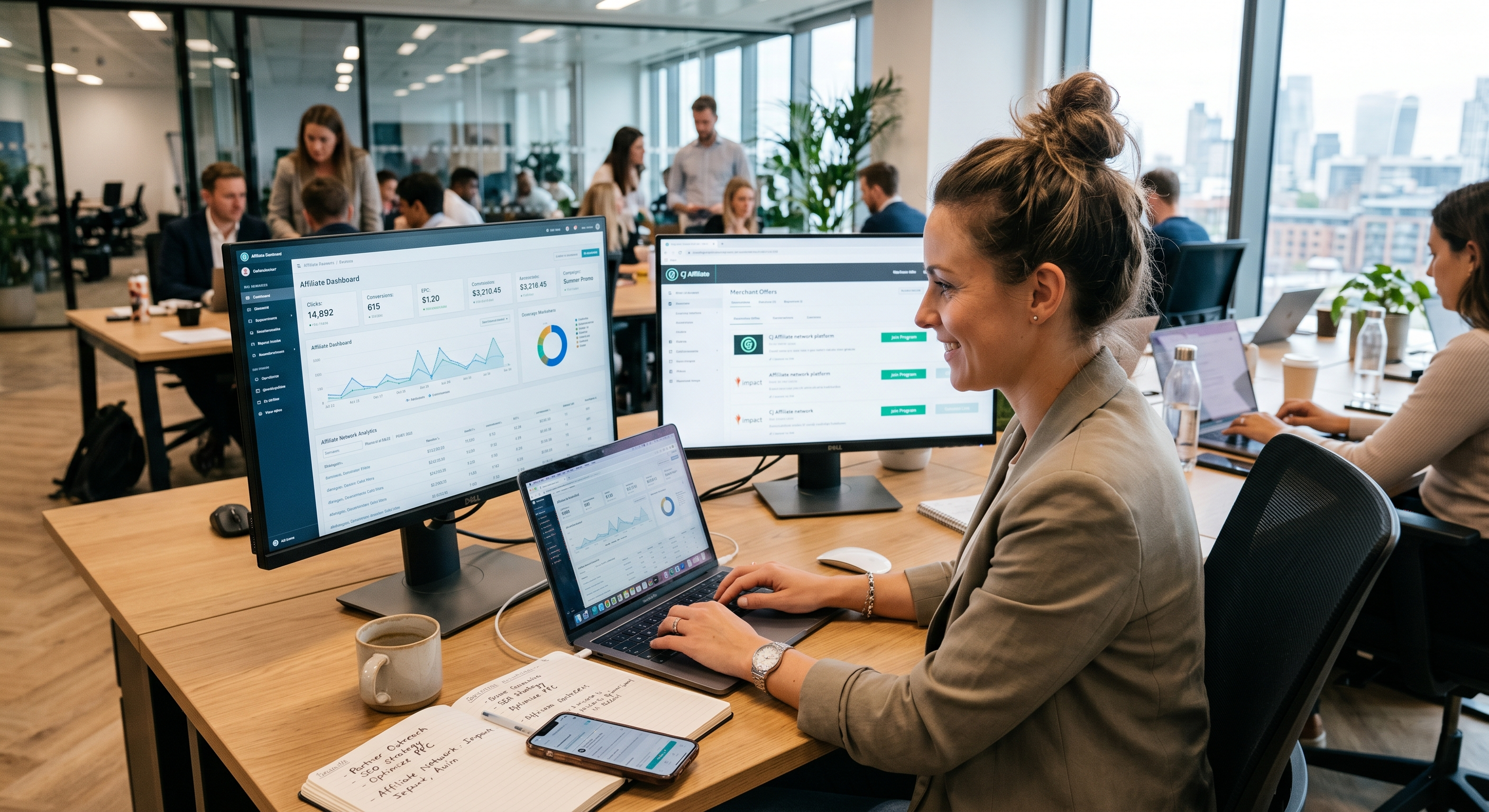 Mise à l'échelle avec une plateforme de marketing d'affiliation européenne