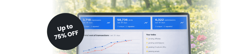 Spring promotion banner